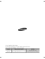 Preview for 48 page of Samsung SR8855 User Manual