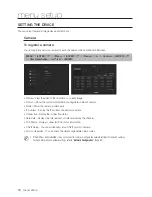 Preview for 70 page of Samsung SRN-473S User Manual