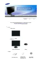 Preview for 11 page of Samsung SyncMaster 2023 NW User Manual