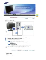 Preview for 14 page of Samsung SyncMaster 2023 NW User Manual