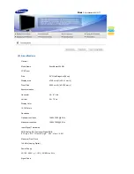 Preview for 42 page of Samsung SyncMaster 226NW User Manual