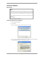 Preview for 18 page of Samsung SyncMaster 2333SW User Manual