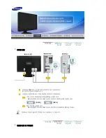 Preview for 7 page of Samsung SyncMaster XL24 Quick Start Manual