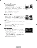 Preview for 62 page of Samsung UN32B6000 - 32" LCD TV User Manual