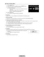 Preview for 44 page of Samsung UN55B6000 - 55" LCD TV User Manual