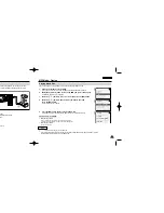 Preview for 36 page of Samsung VP-M102 Owner'S Instruction Manual