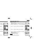 Preview for 47 page of Samsung VP-M102 Owner'S Instruction Manual