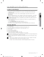 Preview for 17 page of Samsung WA5451ANW/XAA User Manual