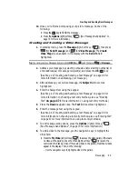 Preview for 69 page of Samsung Wafer SCH-R510 User Manual