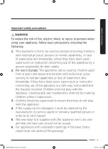 Preview for 5 page of Samsung WD9 T4 Series User Manual