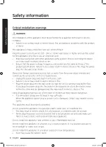 Preview for 8 page of Samsung WD9 T4 Series User Manual