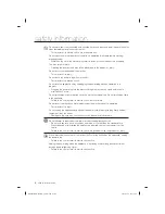 Preview for 7 page of Samsung WF0806X8E/XEU Features And Safety Information