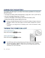 Preview for 16 page of Samsung YP-P3CB User Manual