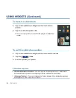 Preview for 34 page of Samsung YP-P3CB User Manual