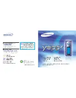 Samsung YP-T5H - YEPP 128 MB Digital Player User Manual preview