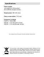 Preview for 25 page of Sangean RCR-22 User Manual