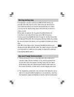 Preview for 15 page of Sangean U-3 Operating Instructions Manual