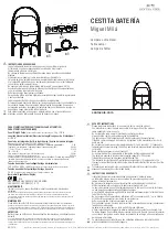 Santa & Cole CESTITA BATERIA Manual preview