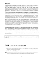 Preview for 2 page of T+A Elektroakustik DD 1535 R Operating Instructions Manual