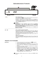 Preview for 6 page of T+A Elektroakustik G 1260 R User Manual