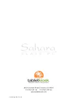 Preview for 124 page of TabletKiosk Sahara Slate PC i400 Series User Manual