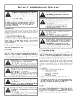 Preview for 3 page of Taco 1900e Series Instructions Manual