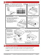 Preview for 2 page of TallyGenicom 2248 Quick Start Manual