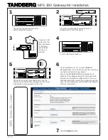 Preview for 2 page of TANDBERG MPS 800 Installation Manual