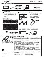 Preview for 19 page of Targus COMPACT LAPTOP CHARGER Quick Start Manual