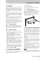 Preview for 7 page of Tascam CD-RW2000 Owner'S Manual