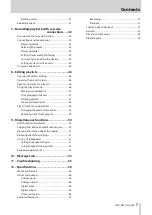 Preview for 7 page of Tascam DA-3000 Owner'S Manual