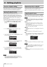 Preview for 46 page of Tascam DA-3000 Owner'S Manual