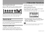 Preview for 73 page of Tascam DP-004 Owner'S Manual