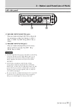 Preview for 13 page of Tascam DR-680 Owner'S Manual