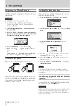 Preview for 22 page of Tascam DR-680 Owner'S Manual