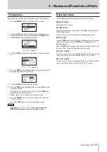 Preview for 11 page of Tascam DR-70D Reference Manual