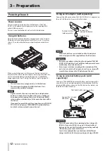 Preview for 12 page of Tascam DR-70D Reference Manual