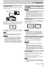 Preview for 13 page of Tascam DR-70D Reference Manual