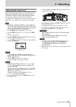 Preview for 19 page of Tascam DR-70D Reference Manual