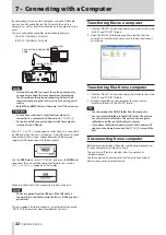 Preview for 32 page of Tascam DR-70D Reference Manual