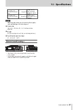 Preview for 41 page of Tascam DR-70D Reference Manual