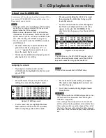 Preview for 39 page of Tascam DV-RA1000HD Owner'S Manual