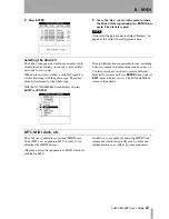 Preview for 81 page of Tascam Portastudio 2488 User Manual