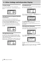 Preview for 50 page of Tascam projector Owner'S Manual