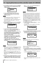 Preview for 68 page of Tascam SS-CDR200 Owner'S Manual