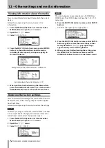 Preview for 72 page of Tascam SS-CDR200 Owner'S Manual