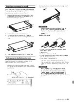 Preview for 65 page of Tascam US-16X08 Owner'S Manual