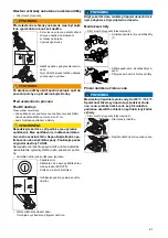 Preview for 21 page of Taski swingo 455B Manual