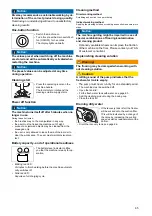 Preview for 65 page of Taski swingo 455B Manual