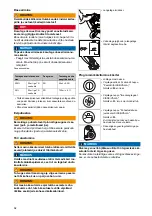 Preview for 92 page of Taski swingo 455B Manual